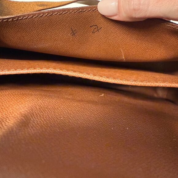 Louis Vuitton LV Cartouchiere GM Crossbody Shoulder Bag Brown Monogram - Picture 11 of 15